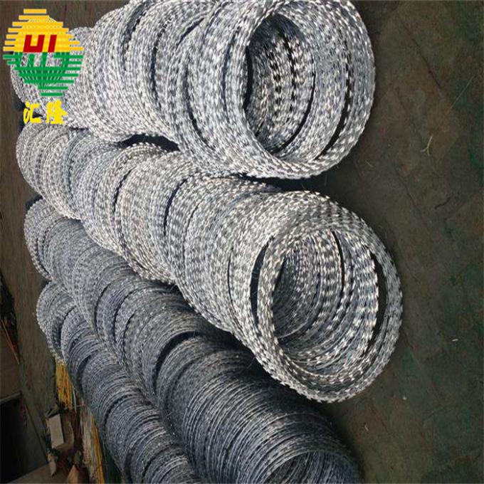 Galvanized Military Concertina Razor Wire Fence Bto-22