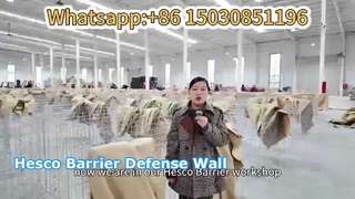 Hesco Barrier Defense Wall