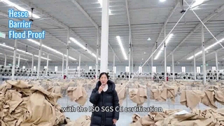 Hesco Barriers Strong Defense Flood Protection