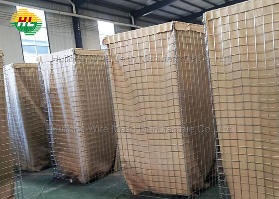 Heavy Duty Blast And Ballistic Protection Welded BastionHesco Barrier Defensive Barrier Defensive Barrier Bastion Explosion Proof Water Barriers For Gabions Defence