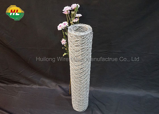 1/2inch Opening Hexagonal Wire Netting , 24 Gauge Galvanized Chicken Wire Mesh