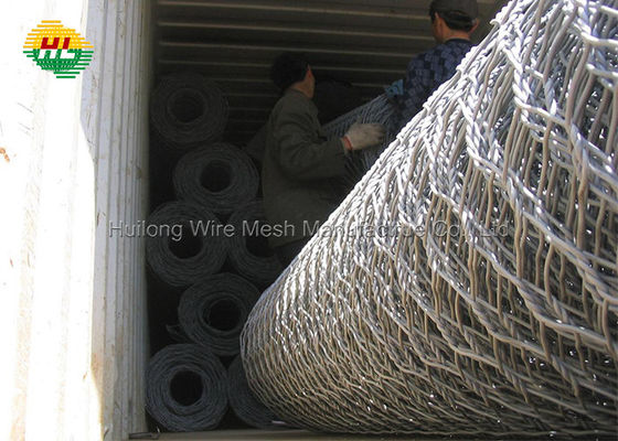 Galvanized Stones Filled Gabion Box Wire Mesh For Prevent Flooding