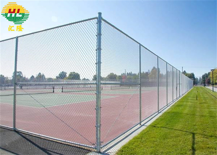 9 Gauge Chain Link Wire Fence With 2"Mesh,7ft x 30ft Basketball Field