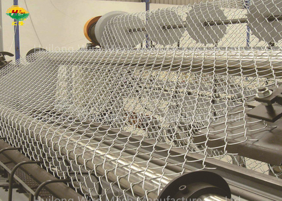 Galvanized 1.5mx10m/Roll 2mm Wire Chain Link Fence 2''X2''