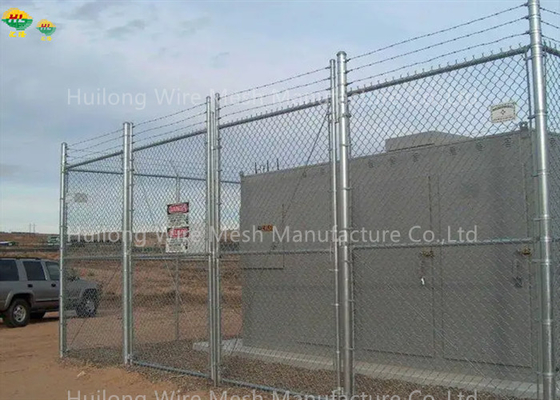 Knuckle Edge 9ga Chain Link Wire Fence 4m X 28m Panels