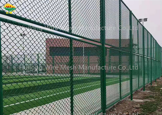 9 Gauge Chain Link Wire Fence With 2"Mesh,7ft x 30ft Basketball Field