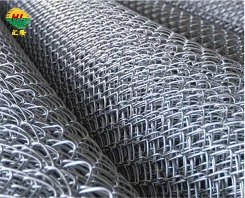 9.8 Ft High 60 X 60 Mesh 9 Gauga Galvanized Chain Link Fence