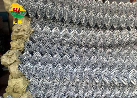 Wire Diameter 2.5-3mm Galvanized Iron Chain Link Fencing