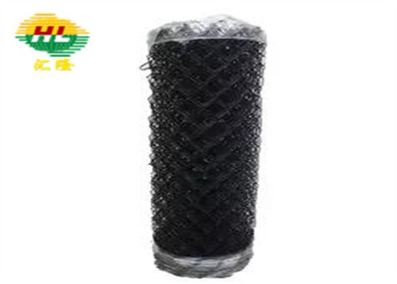 1.5mX30m 13 Gauge Chain Link Wire Mesh Fence Black PVC Coated