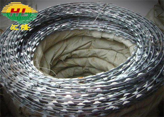 Bto-30 450mm Double Strand Barbed Wire Fence Concertina Wire