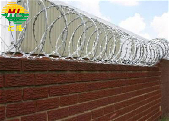 ASTM Bto-22 barbed concertina wire 700mm Galvanized Steel Barbed Wire