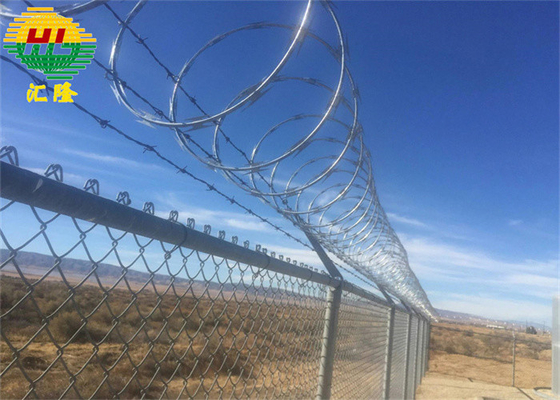 Heavy Duty Cbt-65 Security Protected Razor Barbed Wire For Fence