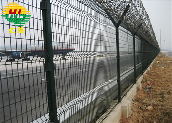 Non Rusting 358 Anti Climb Security Fence 2.5m Height For Airport