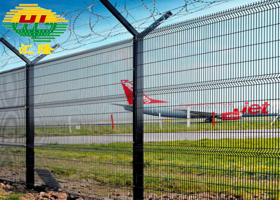Non Rusting 358 Anti Climb Security Fence 2.5m Height For Airport