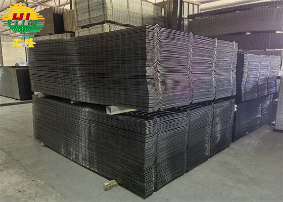 Curved Anti Climb 358 Welded Mesh Fence 76.2X12.7mm Mesh Non Rusting