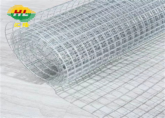 20x20mm Mesh Electro Galvanized Welded Wire Mesh Rolls For Pet Gage