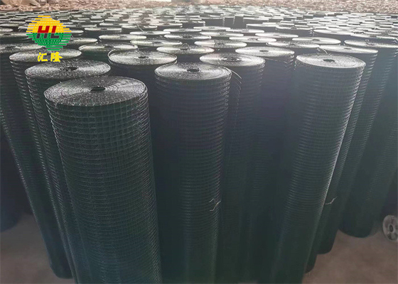 1" X 1" Mesh 50ft X24inch Rolls Pvc Coated Welded Mesh  Customized