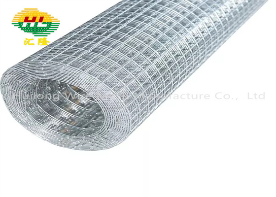 4'X20m/Roll 1/2'' Galvanized Welded Wire Mesh Rolls Redrawing