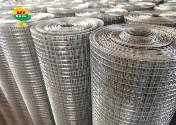 High Durability 18Gauge Galvanized Welded Mesh Rolls For  Road Mesh