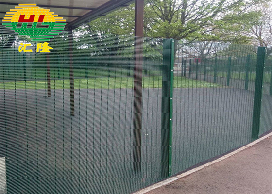 Green Color 5 Foot Welded Wire Fence Clear Vu Security Steel