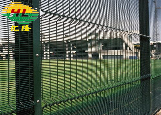2.5m Welded Mesh Fence Low Carbon Steel Clear View 8 Gauge High Security