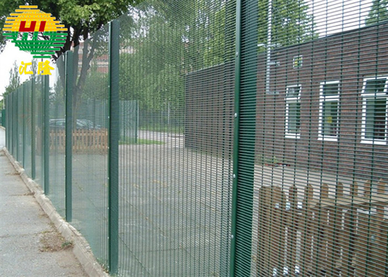 Customized 2.5m Clearvu Fencing Iso / Ce Certificate High Security