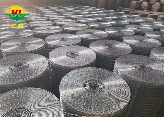 Galvanized Redrawing 4'X20m/Roll Welded Wire Mesh Rolls 1/2''