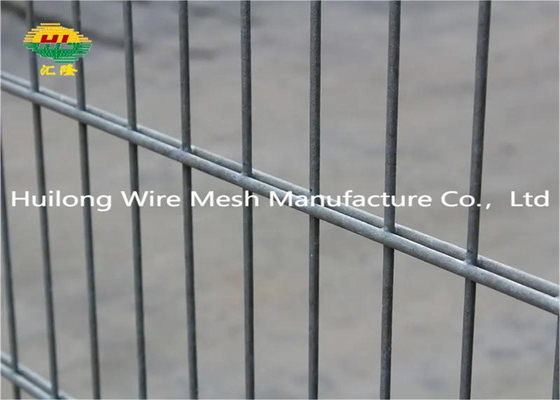 2D Galvanized High Security 868/656 Double Wire Welded Mesh Fence 2500mm