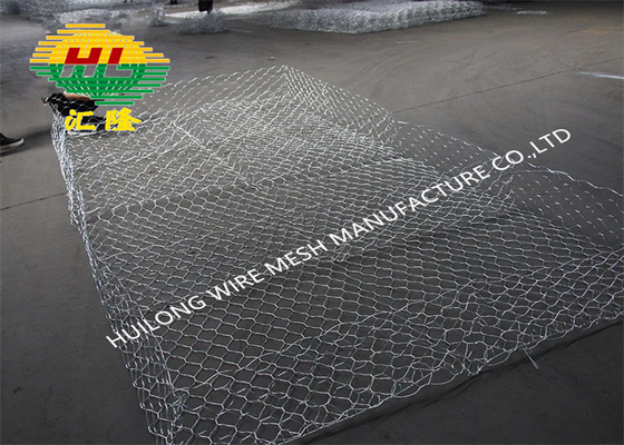 Hot Dipped Galvanized Hexagonal Gabion Mesh 2.7mm/3.4mm 2X1X1