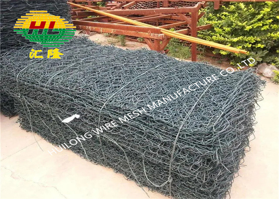 2m*1m*1m 2.0mm Wire Mesh Gabion Box Zinc Coating