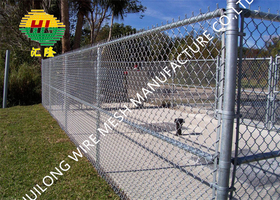 1.5mx10m/Roll 2''X2'' Mesh Galvanized Chain Link Fence Rolls 2mm Dia