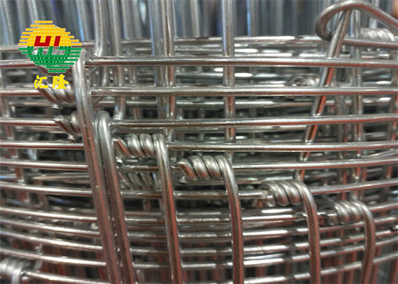 High Tension Hinge Joint Wire Mesh Galvanized Farm Grassland Fence
