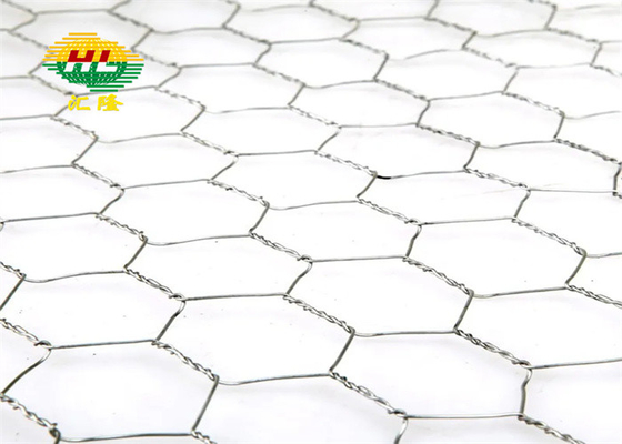 100cm Height 20 Gauge Hexagonal Wire Netting Customized Sizes