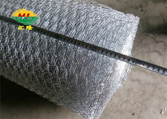 Pvc Coating 0.4mm-2.0mm Hexagonal Poultry Netting For Animal Enclosure