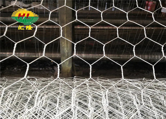 Pvc Coating 0.4mm-2.0mm Hexagonal Poultry Netting For Animal Enclosure