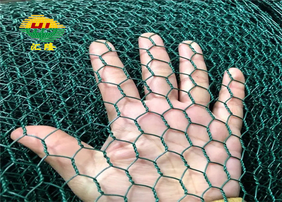 High Strength Pvc Coated Hexagonal Wire Netting Poultry 1 2 Inch