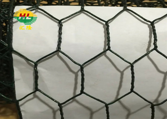 100cm Height 20 Gauge Hexagonal Wire Netting Customized Sizes