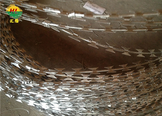 Bto-22 Heavy Duty Galvanized Concertina Razor Barbed Wire For Border