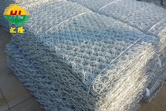 Heavy Galvanized Pvc Coated Gabion Stone Cage Basket Retaining Wall