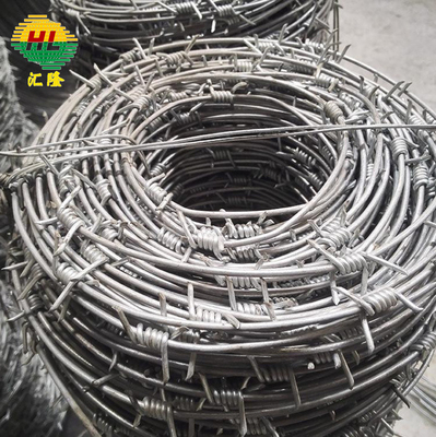 12x14 Guage Galvanized Iron Barbed Wire Sliver Process