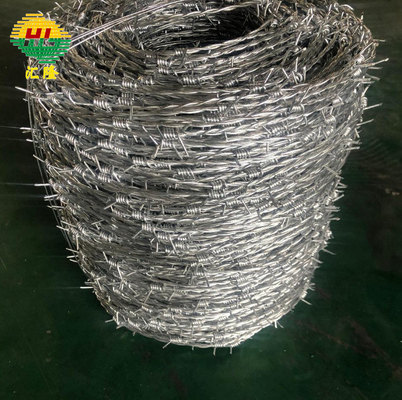 12x14 Guage Galvanized Iron Barbed Wire Sliver Process