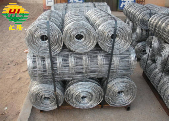 2.5M Height Galvanzied Hinge Joint Wire Mesh Fence For stock farm and Feeding