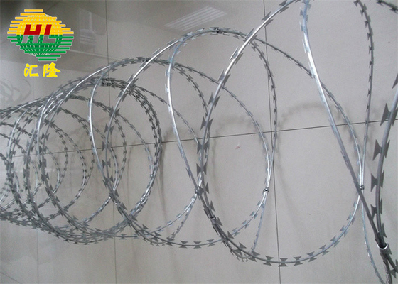 BTO-18 Conertina Razor Wire Galvanized For Prisons And Correctional Facilities