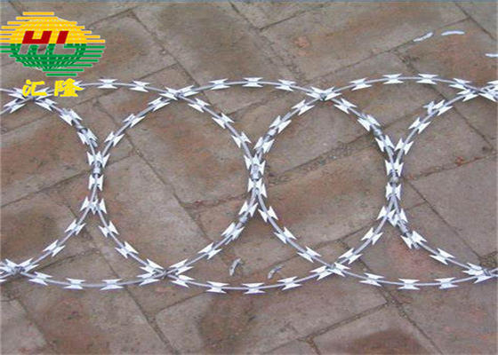 BTO-18 Conertina Razor Wire Galvanized For Prisons And Correctional Facilities