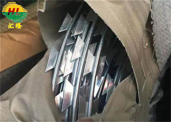 Galvanized BTO-16 Conertina Razor Wire For Critical Infrastructure