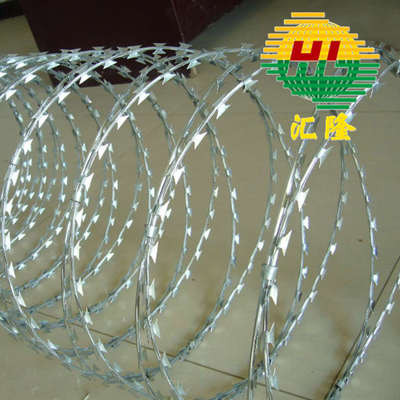 20m BTO-22 Concertina Razor Wire With High Tensile 1600MPA