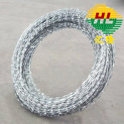 20m BTO-22 Concertina Razor Wire With High Tensile 1600MPA