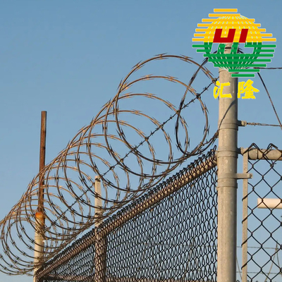 Low Price Stainless Steel Ss 304 Bto-22 Cbt-65 Razor Barbed Wire / Galvanized Concertina Wire