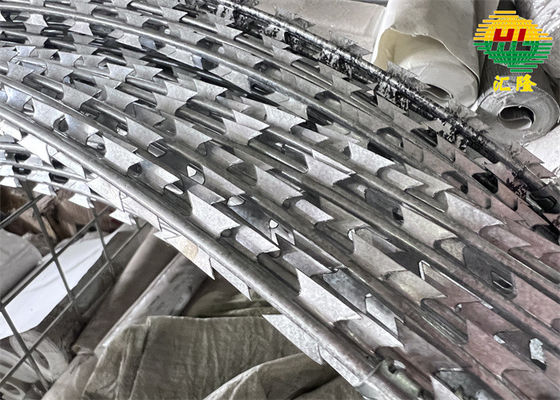 Galvanized Razor Wire High-Tensile Strength Anti Rust Perfect For Fencing Solutions