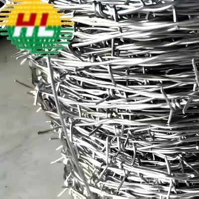 Hot Dipped Galvanised Barbed Wire For Security Defence